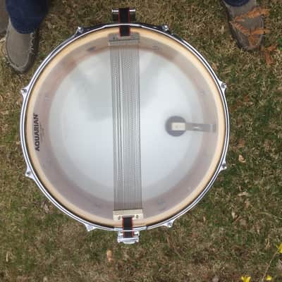 Slingerland Artists Snare Drum 1966 White Marine Pearl image 13