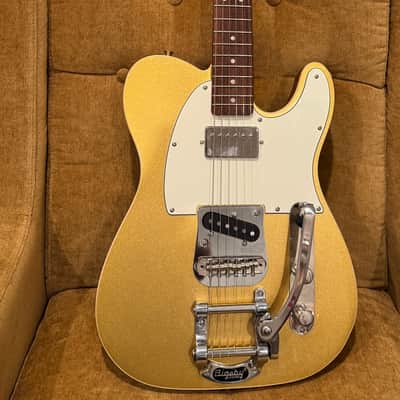 Squier Classic Vibe '60s Telecaster Custom SH Bigsby 2025 - Aztec Gold image 16