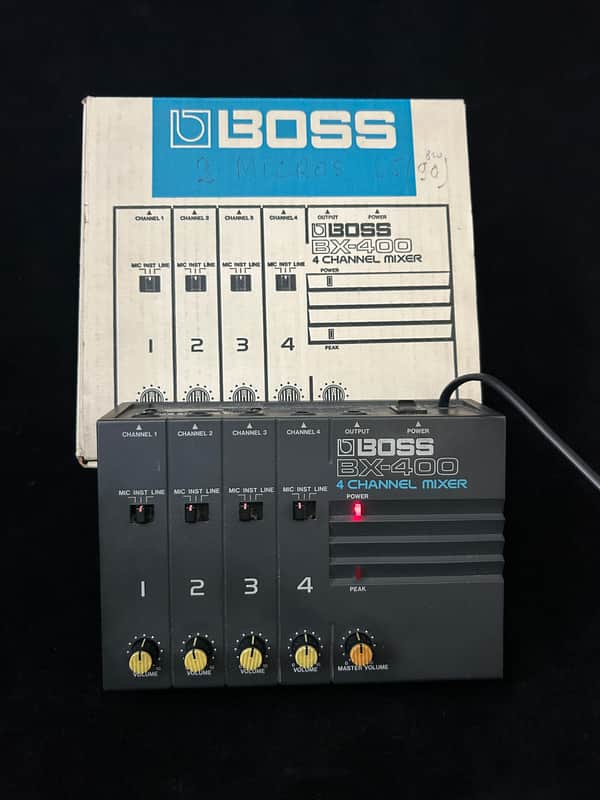 Boss BX-400 4-Channel Mixer | Reverb