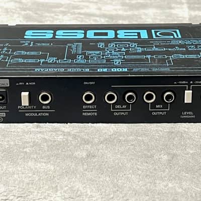 Boss RDD-20 Micro Rack Series Digital Delay 1986 - 1990 - Black image 4