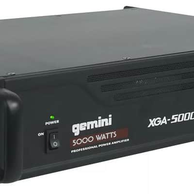 Gemini XGA-5000 5000-Watt Power Amplifier - Black image 4