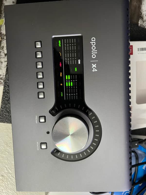 Universal Audio Apollo x4 QUAD Thunderbolt 3 Audio Interface 2019 - Present - Gray image 1