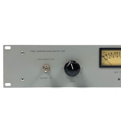 Anthony DeMaria Labs ADL 1000 Tube Compressor / Limiter 1987 - 2019 - Silver　TGHM image 3