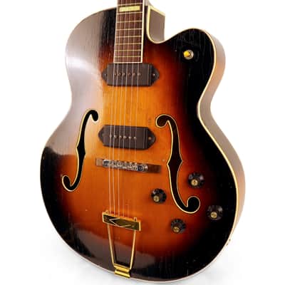 1954 Gretsch 6192 Electro II Synchromatic Hollow Body - Sunburst  image 2