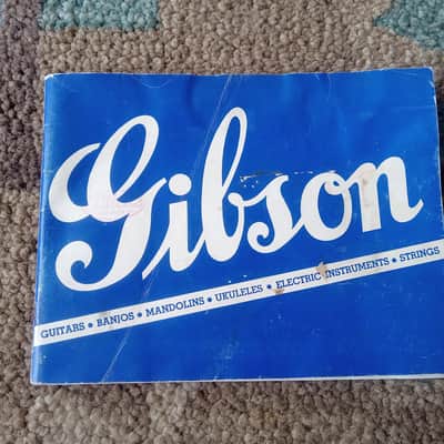 Vintage 1937 Gibson Full-Line Catalog X! Extremely Rare, Original Case Candy, Paperwork! image 1