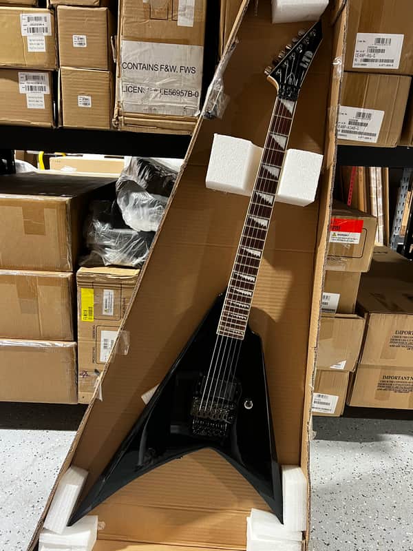 ESP LTD Signature Alexi-200 Electric Guitar - Black, Rosewood Fingerboard image 1