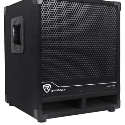 (4) Rockville RPG12 12" Active DJ PA Speakers+Mounts+(2) 12" Powered Subwoofers image 2
