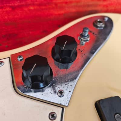 Fender Jazz Bass 1965 Refinish Olympic White ALL ORIGINAL PARTS image 14