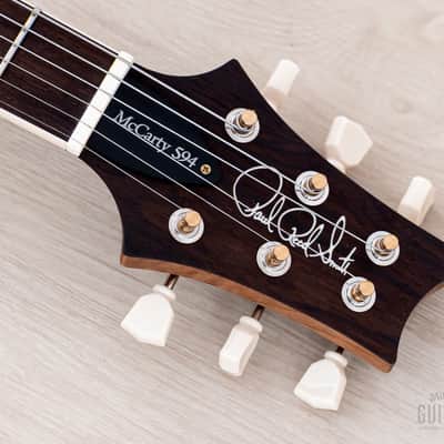 2023 Paul Reed Smith Wood Library McCarty 594 Singlecut 10 Top Bonnie Pink w/ Brazilian Board, Case & Tags image 4
