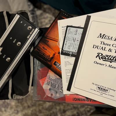 Mesa Boogie Dual Rectifier 3-Channel OG w/ Original Papers image 2