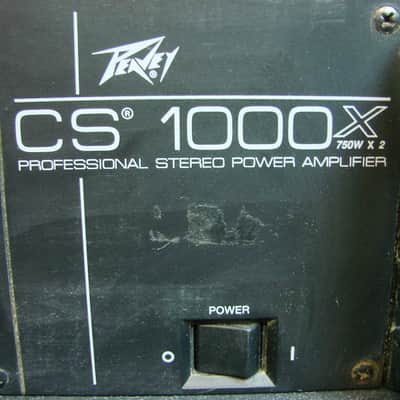Peavey Made in USA CS 1000x 750-Watt Power Amplifier image 3