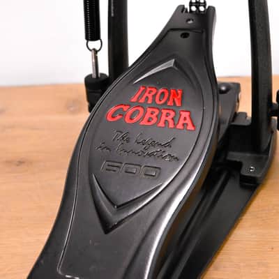 Tama Iron Cobra 600 Double Pedal Main/Right Kick Pedal - Black/Red CG01X5P image 5