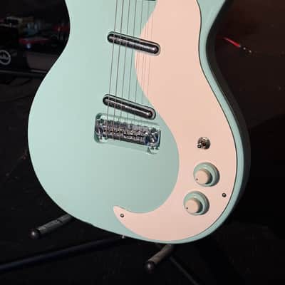 Danelectro 59M NOS Double Cutaway 2010s - Seafoam Green image 3