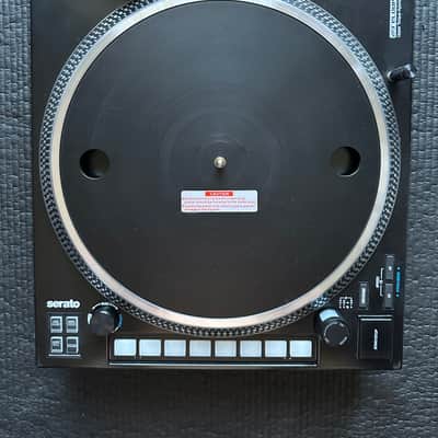 Reloop RP8000 Mk2 Advanced Hybrid Torque Turntable with Digital Control Section 2019 - Present - Black Serato DJ image 2