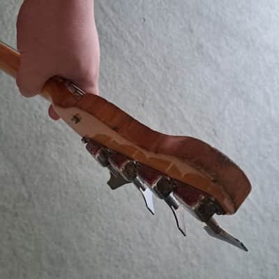 Univox Deluxe Two-Pickup Bass 1971-1975 teisco / kawai mij image 5