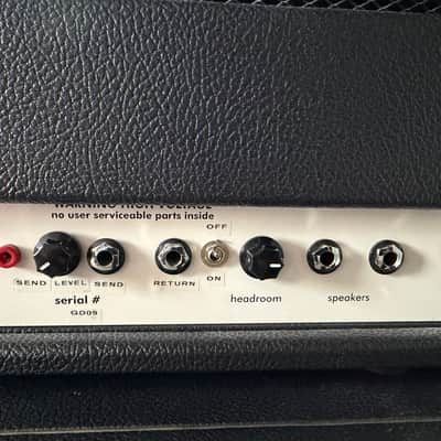 Carstens Amplification Grace Deux Billy Corgan Signature 20-Watt Guitar Amp Head 2023 - Present - Black image 4