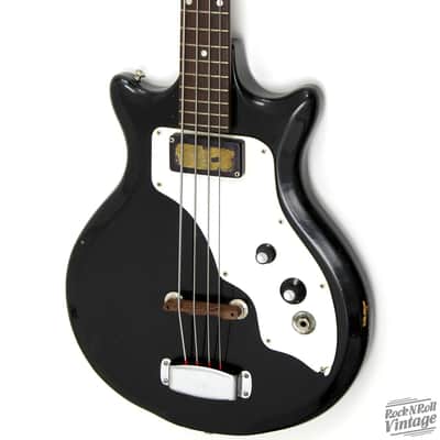 1960's Supro Pocket Bass Black image 1