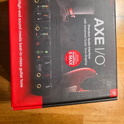 IK Multimedia AXE I/O USB Audio Interface 2019 - Present - Black image 1