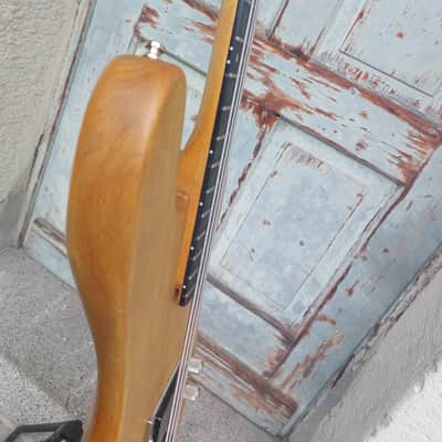 1985 Hoyer Bonfire Bass PJ Korina Body EMGs Hipshot image 8
