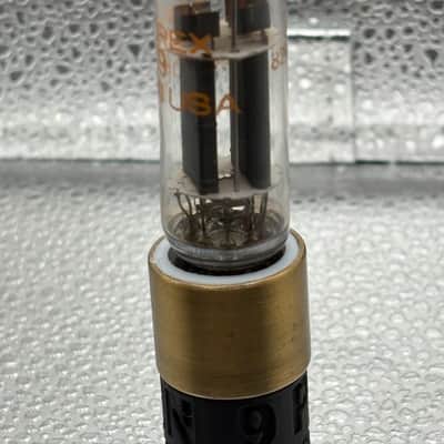 1pc 9 gold Pin Bakelite vacuum tube Socket Saver with Brass Sleeve us stock 6922 image 5