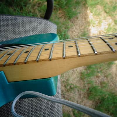 RARE 1993 Fender American Standard Telecaster *Caribbean Mist Metallic* image 13