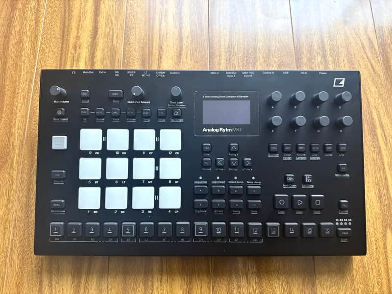 Elektron Analog Rytm MkII 2020 - Black image 1