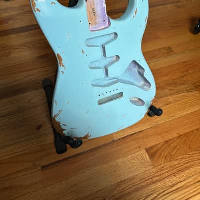 MJT Strat Body - Sonic Blue image 2