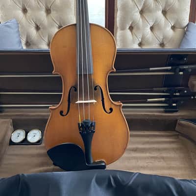 Full Size Violin German Faciebat 1723 Light yellow image 2