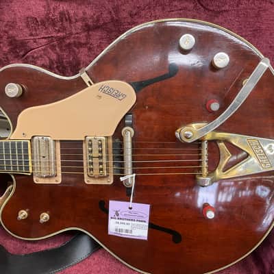 Gretsch 6122 Chet Atkins Country Gentleman 1961 - 1963 - Walnut Brown image 2