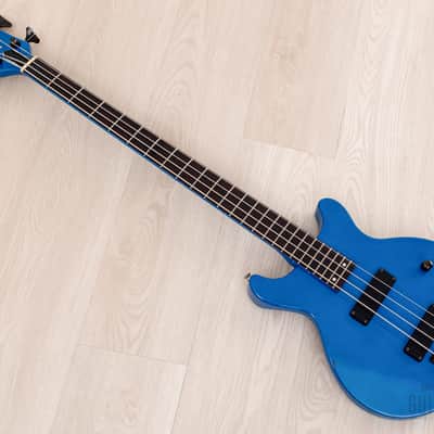 1990s Edwards by ESP Luna Sea J Signature E-J-78TV Aqua Blue w/ Case, Japan image 12