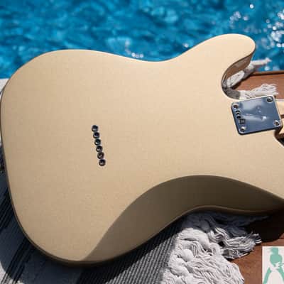 Fender Chris Shiflett Artist Series Signature Telecaster Deluxe - Shoreline Gold - Pro Set Up w Perfect Frets/Action/Intonation!$! image 11