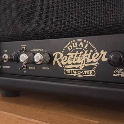 Mesa Boogie Dual Rectifier Trem-o-Verb 2-Channel 100-Watt Guitar Amp Head 1993 - 2002 - Various image 7