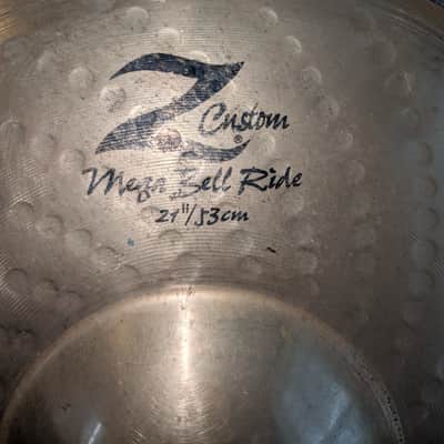 Zildjian 21" Z Custom Mega Bell Ride Cymbal 2024 - Present - Brilliant image 7