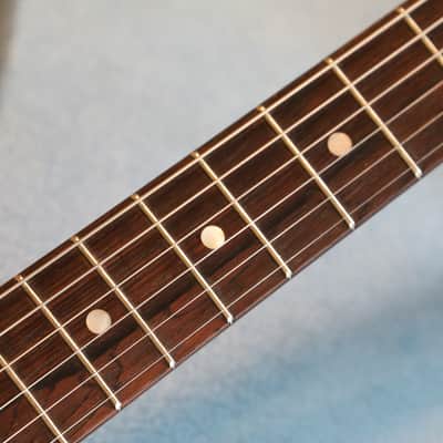 1966 Airline Model 7214 Amp-In-Case Electric Guitar Gold Blue + OHSC image 9