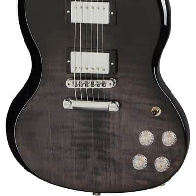 Gibson SG Modern Electric Guitar (Trans Black Fade) image 2