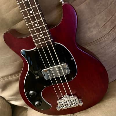 Gibson Les Paul junior tribute DC Bass lefty left handed 2021 Worn Cherry image 13
