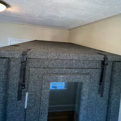 WHISPERROOM DOUBLE WALLS [“3.5 X 5] MDL 4260 E Prof. Sound Booth image 3
