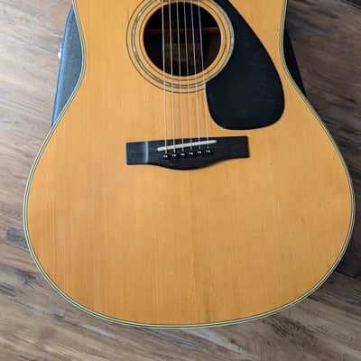 Yamaha LL-35 Acoustic Jumbo Guitar Vintage Luxury Series Natural W/HSC image 8