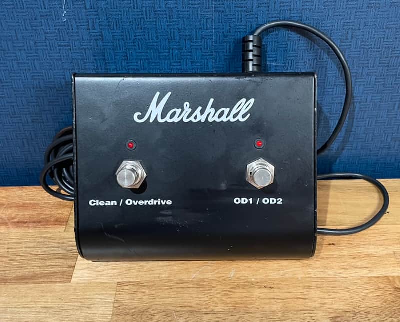 Marshall Two-button footswitch Clean od1/od2 pedal image 1