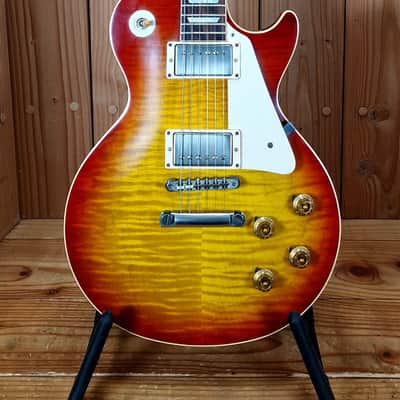 Gibson Les Paul 1959 Reissue VOS Washed Cherry Sunburst, Bj. 2012 image 5