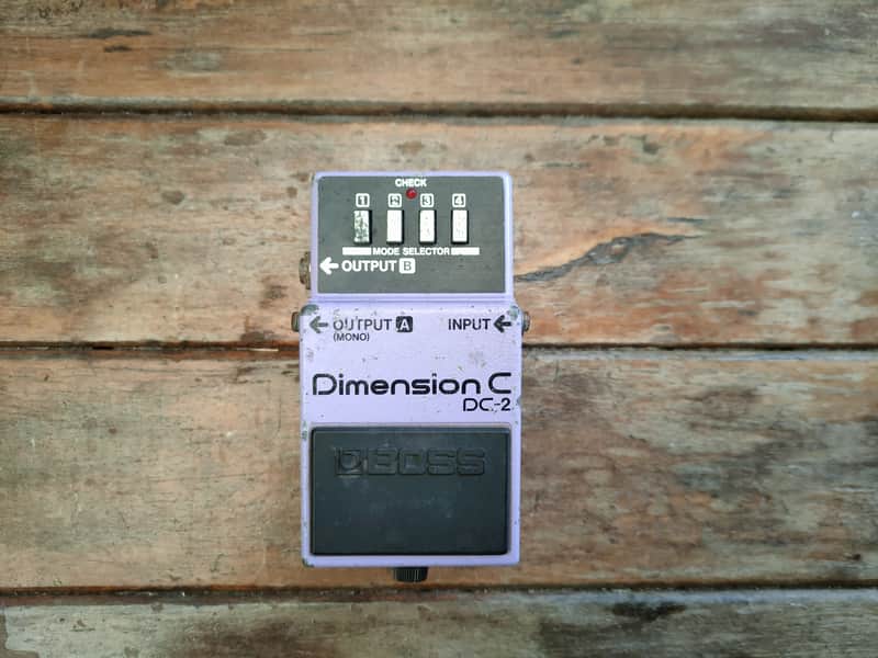 Boss DC-2 Dimension C (Blue Label) 1985 - 1989 - Purple image 1