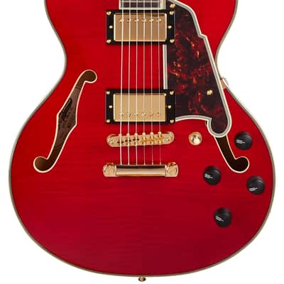 D'Angelico Excel Mini DC Cherry image 1