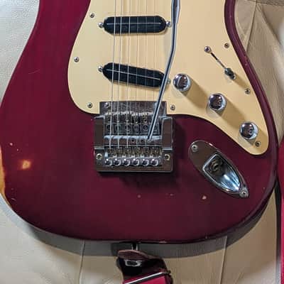Fender Stratocaster with Rosewood Fretboard 1978 - 1980 - Wine image 3