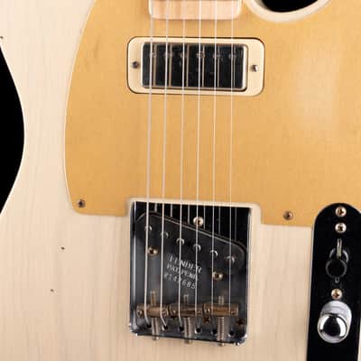 Fender Custom Shop 1952 Telecaster HS Journeyman Relic Vintage Blonde image 4