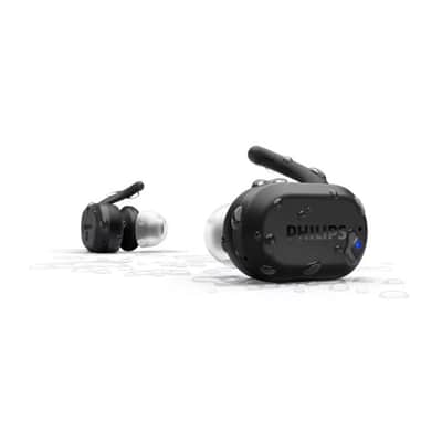 Philips Audio A7306 True Wireless Sports Headphones (Black) image 8