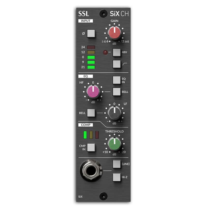 Solid State Logic SiX Channel 500-Series Channel Strip image 1