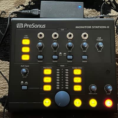 PreSonus Monitor Station V2 Desktop Monitor Controller 2014 - Present - Black image 2