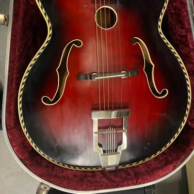 Huttl Archtop Sunburst West German ! image 12