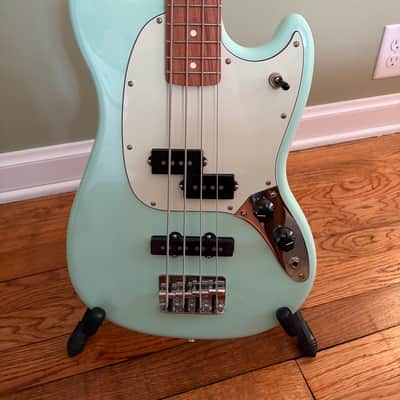 Immagine Fender Special Edition Player Mustang PJ Bass - Surf Green - 2