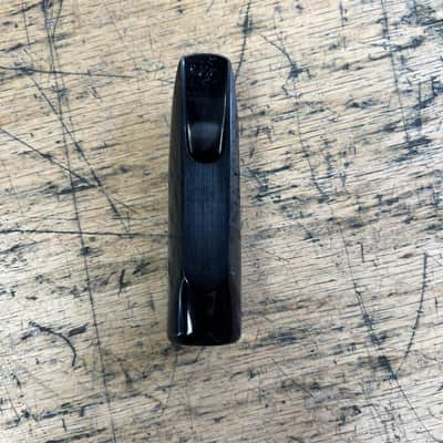 Vintage Runyon Black Plastic Size 4 Alto Sax Saxophone Mouthpiece with Ligature and Original Box image 6